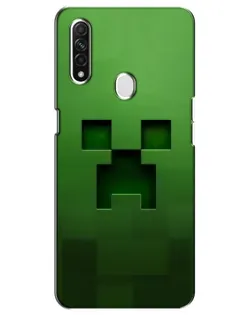 Чехол для OPPO A31 с картинкой «Крипер микро-дизайн»
