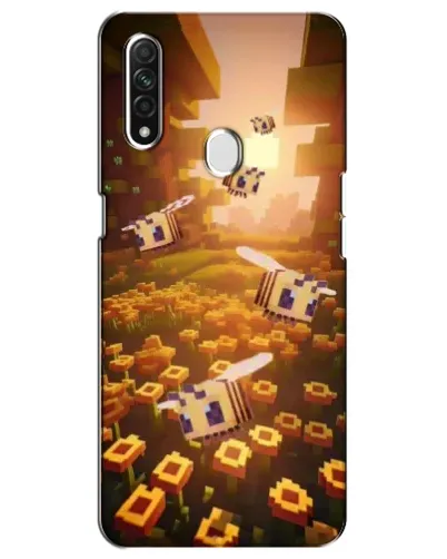 Чехол для OPPO A31 с картинкой «Поле подсолнухов»