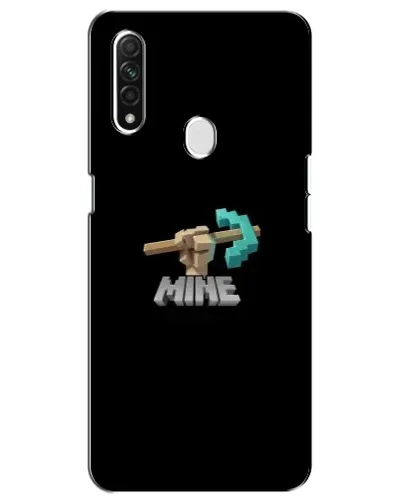 Чехол для OPPO A31 с картинкой «Алмазная кирка»
