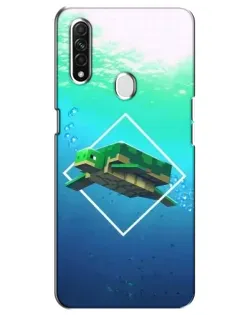 Чохол для OPPO A31 з картинкою «Черепаха Minecraft» Чохол для OPPO A31 з картинкою «Черепаха Minecraft»
