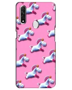 Чехол для OPPO A31 с картинкой «Единороги на розовом» Чехол для OPPO A31 с картинкой «Единороги на розовом»