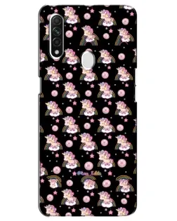 Чехол для OPPO A31 с картинкой «Magic Unicorn паттерн»