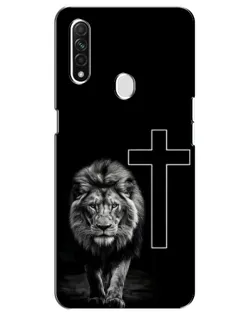 Чехол для OPPO A31 с картинкой «Лев и Крест» Чехол для OPPO A31 с картинкой «Лев и Крест»