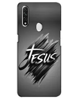 Чехол для OPPO A31 с картинкой «Надпись Jesus Graffiti»