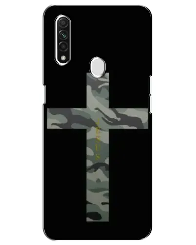Чехол для OPPO A31 с картинкой «Милитари Крест»