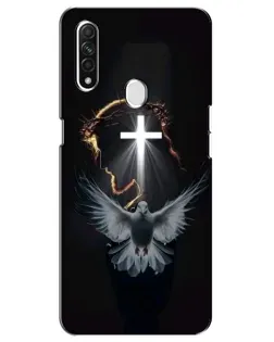 Чехол для OPPO A31 с картинкой «Голубь и Свет»