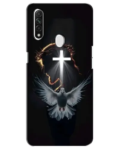Чехол для OPPO A31 с картинкой «Голубь и Свет»