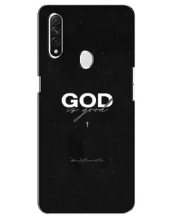 Чехол для OPPO A31 с картинкой «GOD — Бог над всем»