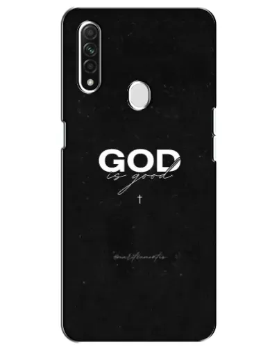 Чехол для OPPO A31 с картинкой «GOD — Бог над всем»
