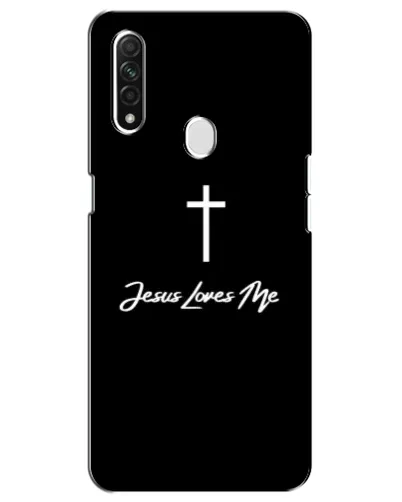 Чехол для OPPO A31 с картинкой «Иисус любит тебя»
