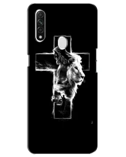 Чехол для OPPO A31 с картинкой «Сияющий крест Jesus»