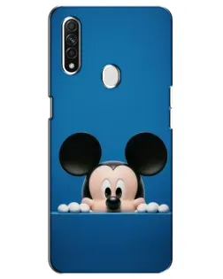 Чехол для OPPO A31 с картинкой «Микки выглядывает» Чехол для OPPO A31 с картинкой «Микки выглядывает»