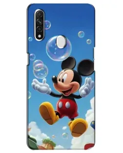 Чехол для OPPO A31 с картинкой «Mickey и мыльные пузыри» Чехол для OPPO A31 с картинкой «Mickey и мыльные пузыри»