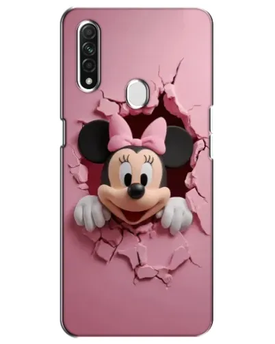 Чехол для OPPO A31 с картинкой «Минни сквозь стену»