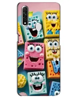 Чохол для OPPO A31 з картинкою «Кольорові губки»