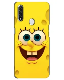 Чохол для OPPO A31 з картинкою «Губка Боб посмішка»