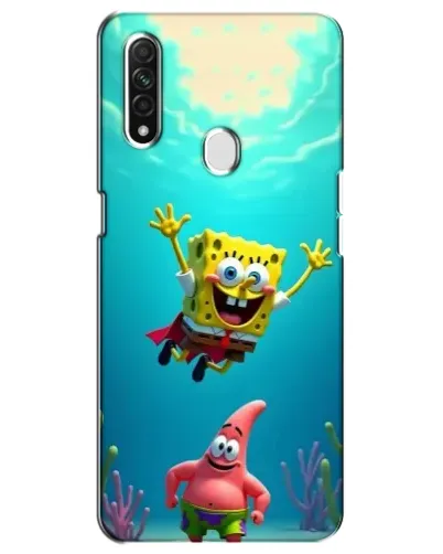 Чехол для OPPO A31 с картинкой «Спанч Боб под водой» Чехол для OPPO A31 с картинкой «Спанч Боб под водой»