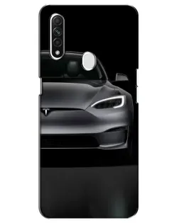 Чехол для OPPO A31 с картинкой «Tesla Model S Look»