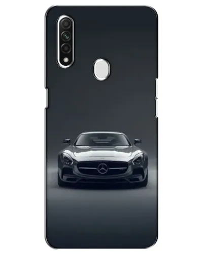 Чехол для OPPO A31 с картинкой «Mercedes на черном» Чехол для OPPO A31 с картинкой «Mercedes на черном»