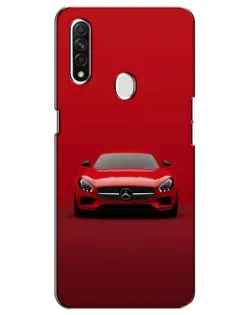 Чехол для OPPO A31 с картинкой «Красный Mercedes AMG»