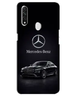 Чехол для OPPO A31 с картинкой «Mercedes — решетка радиатора»
