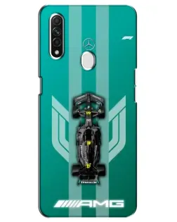Чехол для OPPO A31 с картинкой «Mercedes AMG Petronas»
