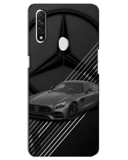 Чехол для OPPO A31 с картинкой «Mercedes AMG — графика»