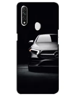 Чехол для OPPO A31 с картинкой «Свет фар Mercedes»