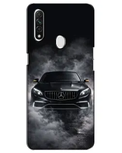 Чехол для OPPO A31 с картинкой «Mercedes в дыму»