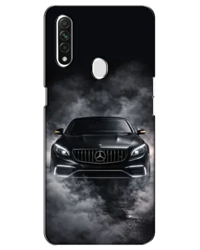 Чехол для OPPO A31 с картинкой «Mercedes в дыму» Чехол для OPPO A31 с картинкой «Mercedes в дыму»