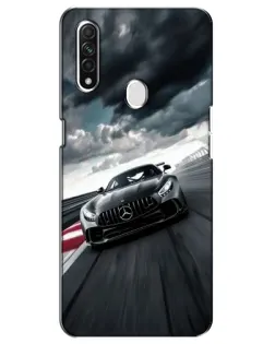 Чехол для OPPO A31 с картинкой «Гоночный Mercedes AMG»