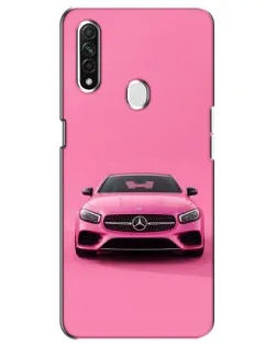 Чехол для OPPO A31 с картинкой «Розовый Mercedes AMG»