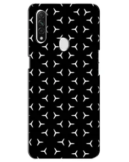 Чехол для OPPO A31 с картинкой «Mercedes паттерн звезд»