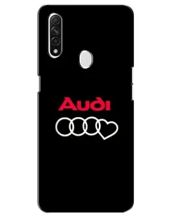 Чохол для OPPO A31 з картинкою «Логотип Audi Heart»