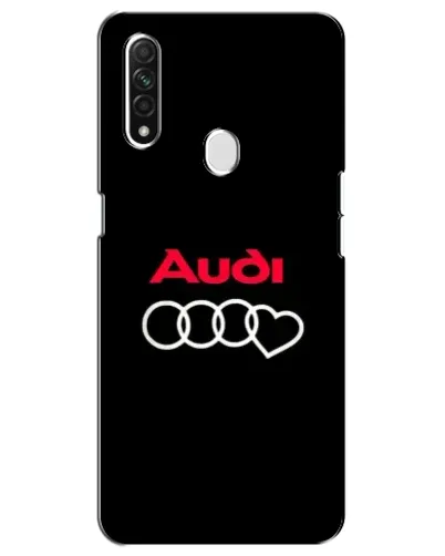 Чехол для OPPO A31 с картинкой «Логотип Audi Heart»