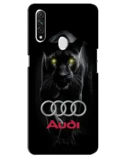 Чехол для OPPO A31 с картинкой «Пантера и Audi»