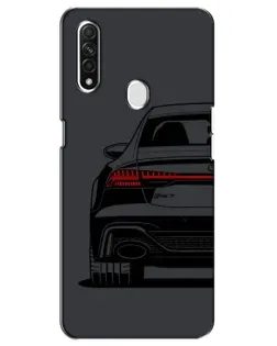Чехол для OPPO A31 с картинкой «Задняя часть Audi — арт»