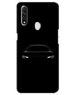 Чехол для OPPO A31 с картинкой «Взгляд Audi в темноте»