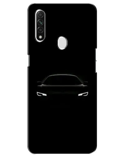 Чехол для OPPO A31 с картинкой «Взгляд Audi в темноте»