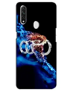 Чехол для OPPO A31 с картинкой «Энергия лого Audi»