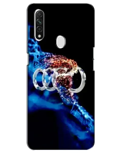 Чехол для OPPO A31 с картинкой «Энергия лого Audi»