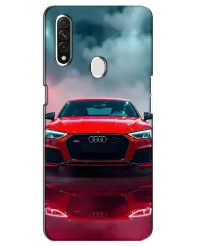 Чехол для OPPO A31 с картинкой «Audi RS — красный стиль»