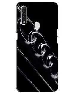 Чехол для OPPO A31 с картинкой «Audi — абстрактные кольца»