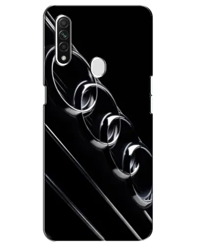 Чехол для OPPO A31 с картинкой «Audi — абстрактные кольца»
