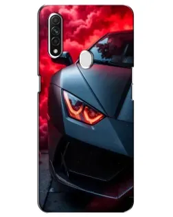 Чохол для OPPO A31 з картинкою «Lamborghini червоне сяйво»