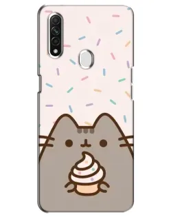 Чохол для OPPO A31 з картинкою «Пушин з кексом»