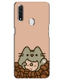 Чохол для OPPO A31 з картинкою «Кавовий Пушин»