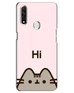 Чохол для OPPO A31 з картинкою «Пушин каже Hi»