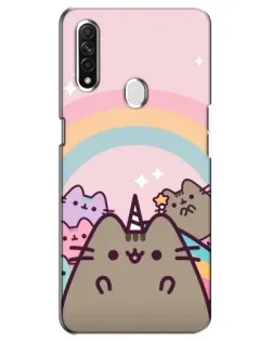 Чохол для OPPO A31 з картинкою «Єдиноріг Pusheen»