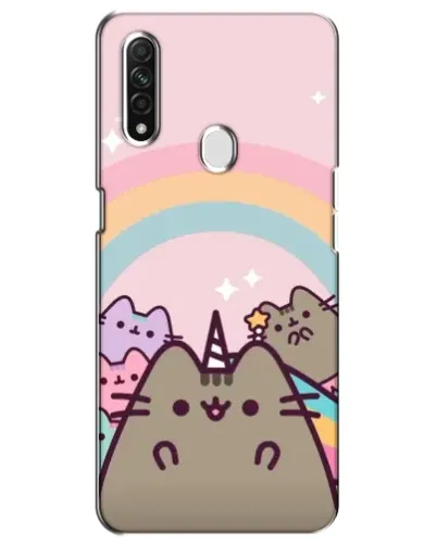 Чохол для OPPO A31 з картинкою «Єдиноріг Pusheen»
